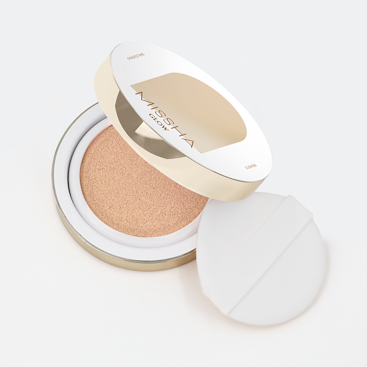 Glow Cushion - Тональный кушон "Прозрачное свечение", тон 21P Fair Pink Beige, 14 г