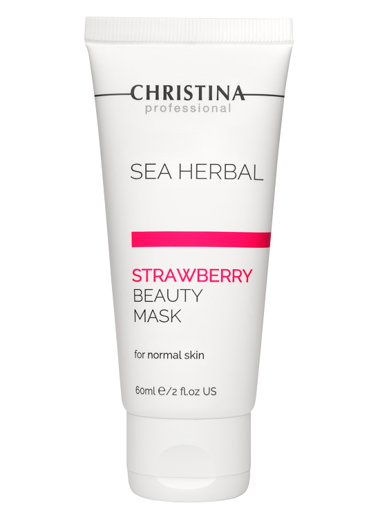 Sea Herbal Beauty Mask Strawberry for normal skin – Маска красоты для нормальной кожи «Клубника», 60 мл