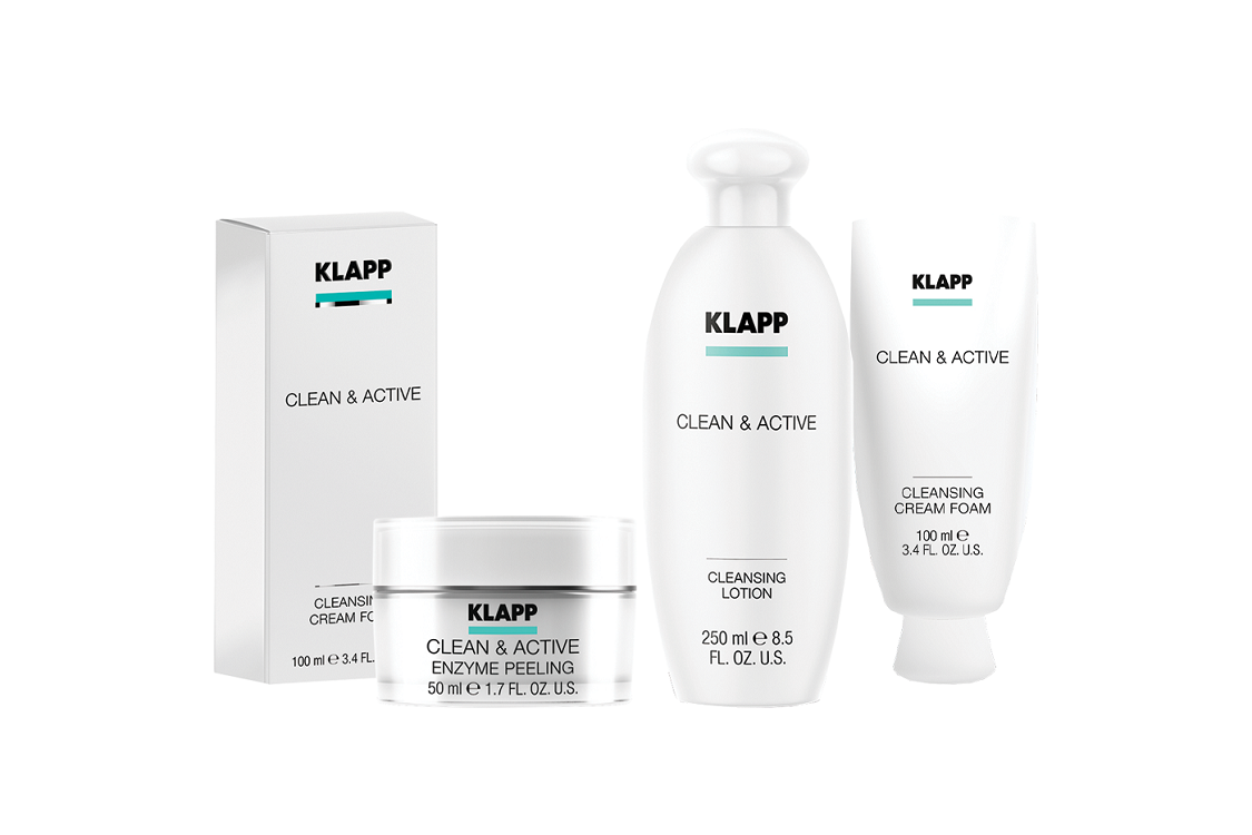 CLEAN & ACTIVE - Сбалансированное очищение для каждого типа кожи